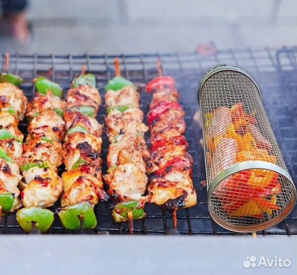 Цилиндр для гриля из нержавеюшей стали