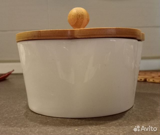 Конфетница, ваза для печенья с крышкой