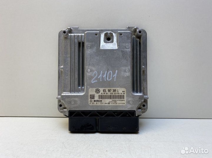 Блок управления двигателем Vw Transporter T6 cfca