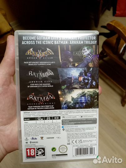 Batman Arkham Trilogy Nintendo switch