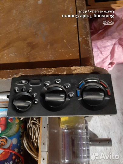 Блок управления печкой daewoo nexia