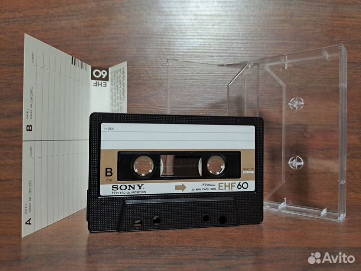 Аудиокассета sony EHF 60