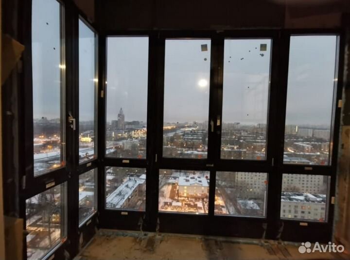 Утепление фасадного алюминиевого балкона