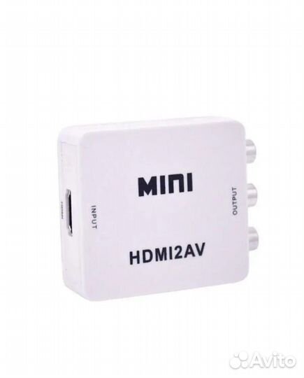 Конвертер hdmi rca