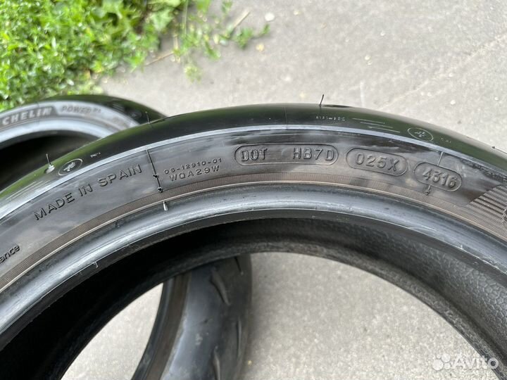 Michelin Power RS 2ct+ 120/70 R17 + 180/55 R17