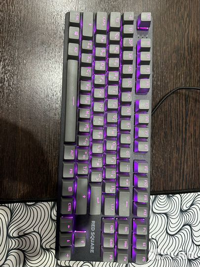 Red square keyrox tkl