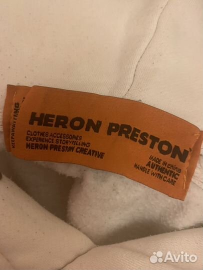 Худи heron preston