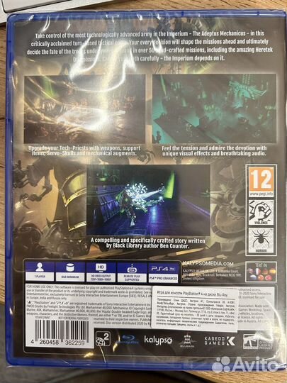 Warhammer 40,000: Mechanicus диск для PS4 новый