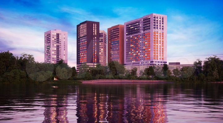 2-к. квартира, 54,9 м², 5/29 эт.