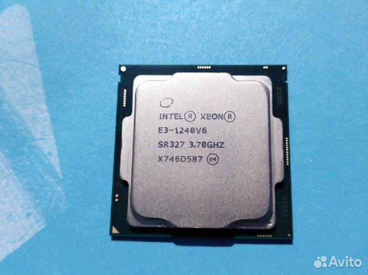Процессор Xeon E3-1240v6 1151