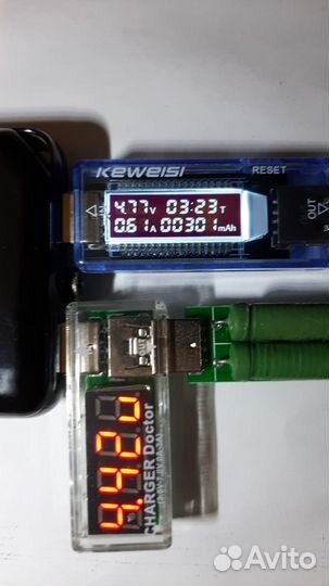 USB тестер заряда аккумулятора