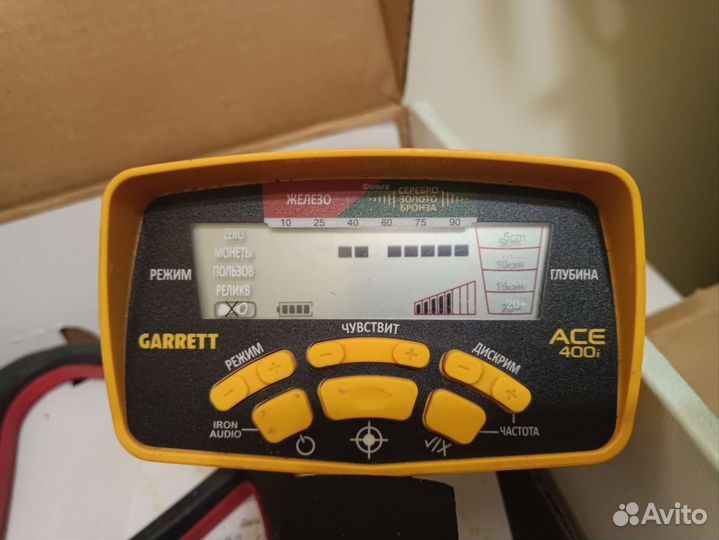 Металлоискатель garrett ace 400i