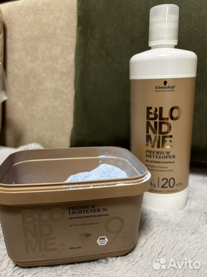 Осветлитель для волос schwarzkopf blond me