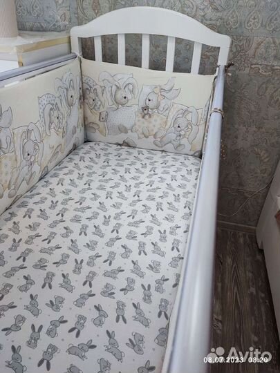 Бортики в детскую кроватку