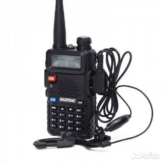 Рация Baofeng UV-5R (8W,3 режима мощности) Черный