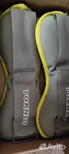 Утяжелители для ног и рук torneo. Комплект 2 шт