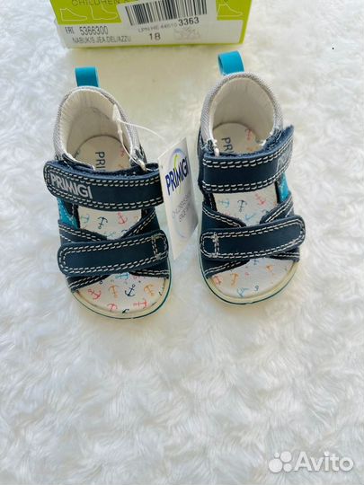 Сандалии 18 р Primigi Италия новые кожа