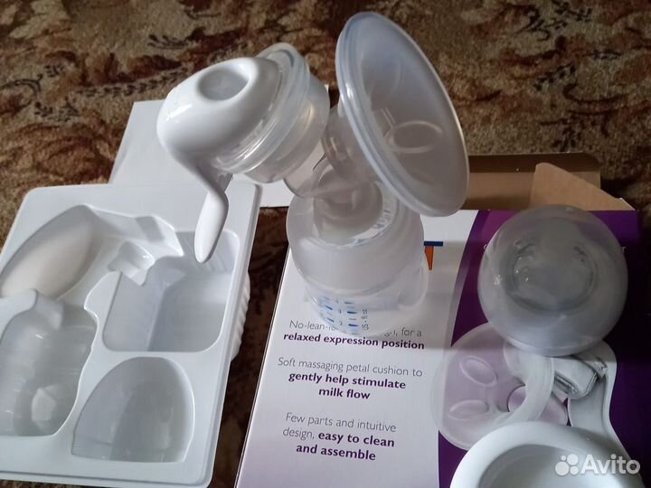 Молокоотсос avent ручной