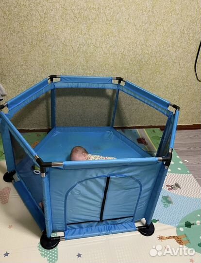 Манеж маленький игровой 128/128