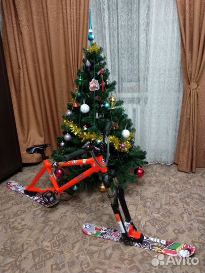 Велосипед для снега. Snowbike