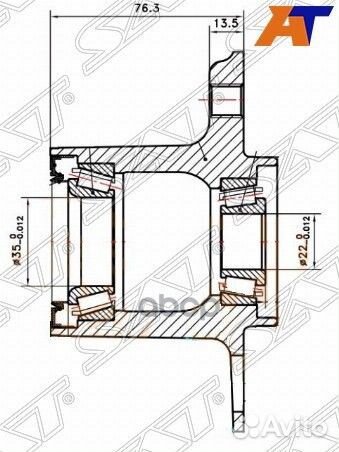 Ступичный узел перед mercedes benz C-classe 204