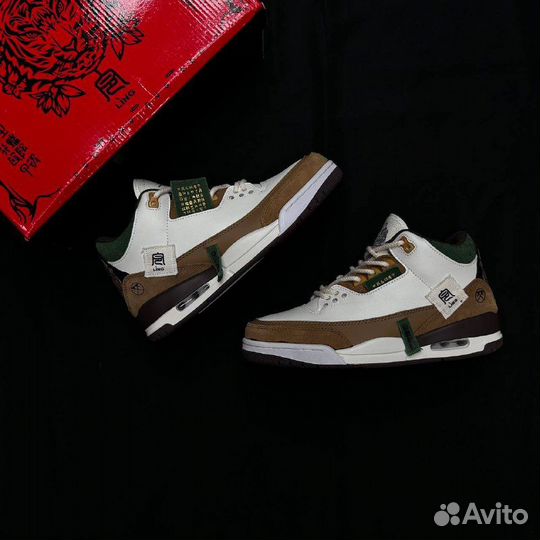 Кроссовки Jordan 3 retro Tiger