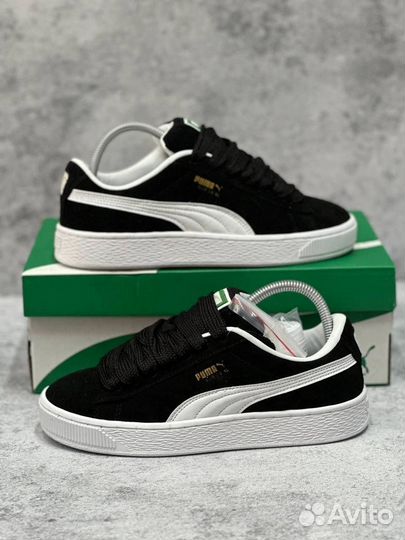 Puma Suede Black White