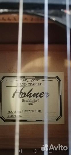 Гитара hohner HW220