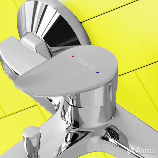 Смеситель для ванны Dorff d1010000 Хром