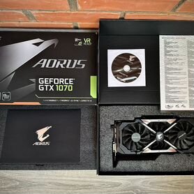 GTX 1070 8Gb Aorus. Игровая видеокарта