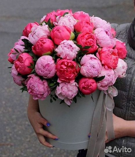 Пионы Букет пионов