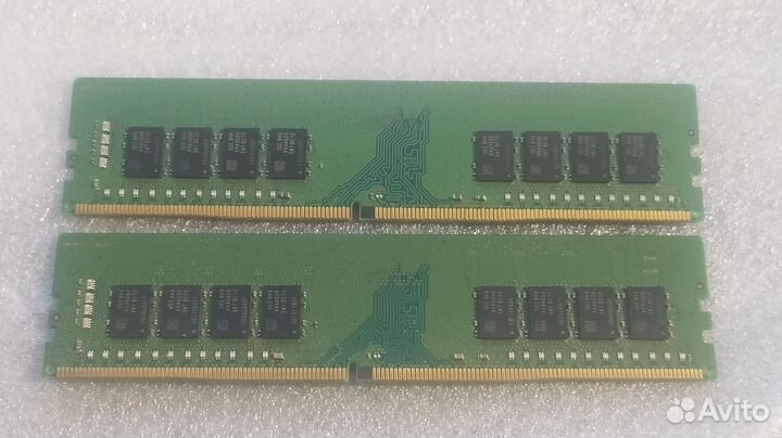 DDR4 dimm Samsung 2x8g 2666, цена за планку, пара