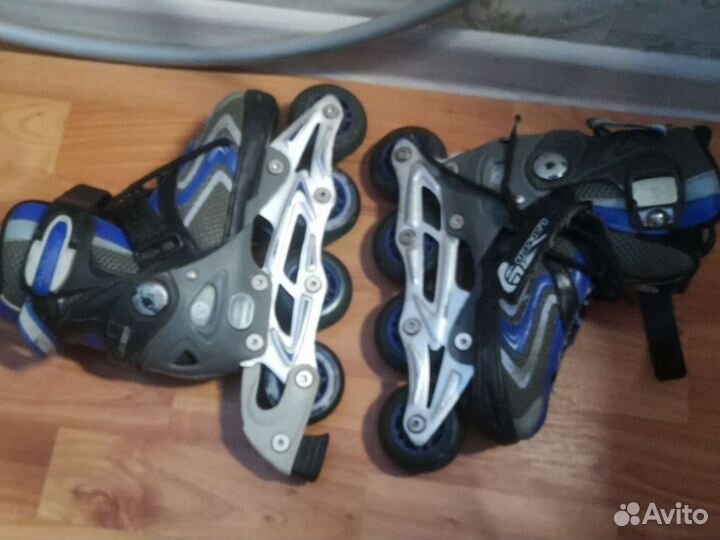 Роликовые коньки детские раздвижные