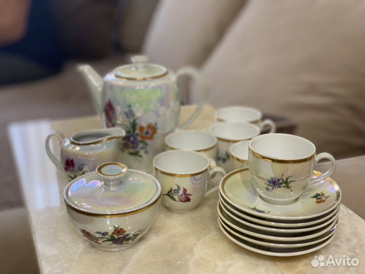 Сервиз кофейный Кольдиц Фарфор гдо