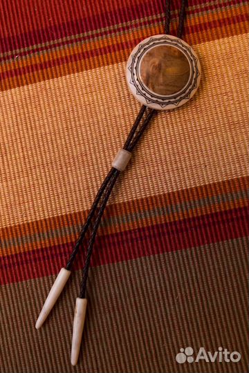 Эксклюзивный галстук-боло ручной работы