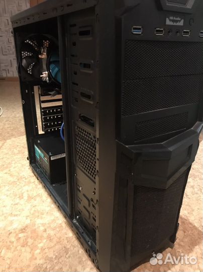 2680v3, GT 520, 16 гб ddr4, HDD/SSD 750/128 гб