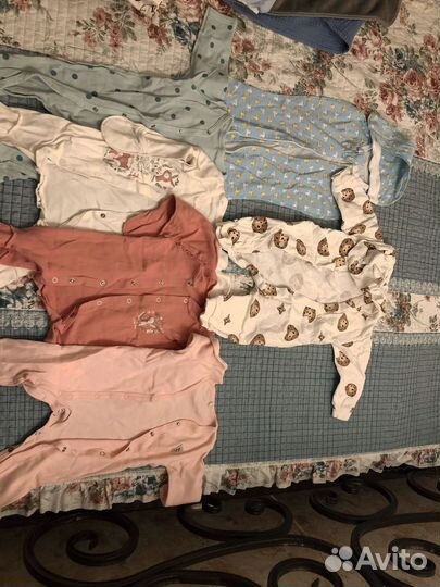 Одежда для новорожденных пакетом 56 до 68
