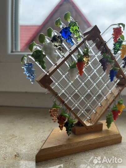 Шпажки Lauscha, Лауша, виноград, винтаж, Германия