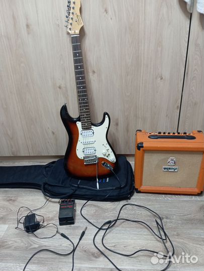 Электрогитара с комбиком