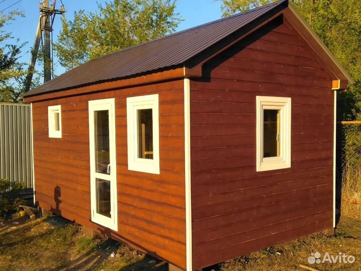 Баня Каркасная 5 х 3 Под Ключ Из Кедра