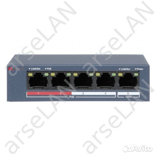 Коммутатор DS-S504P(B)