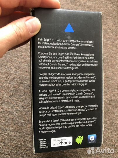 Навигатор Garmin edge 510