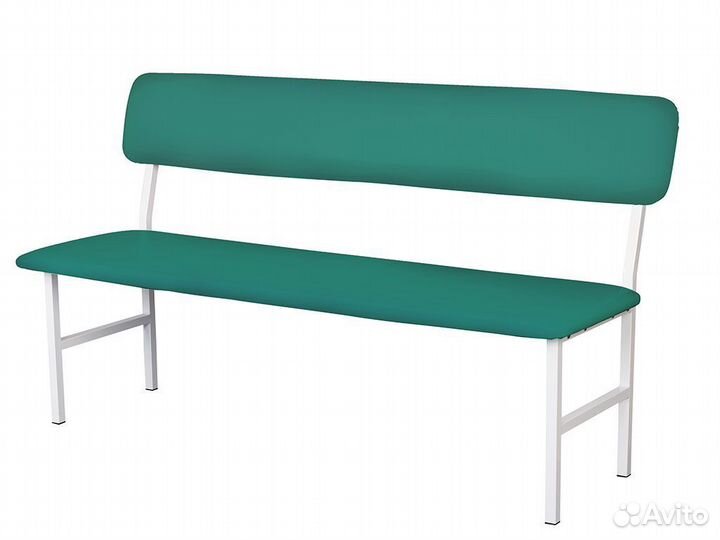 Банкетка медицинская со спинкой