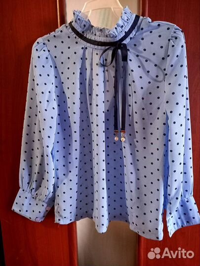 Блузка для девочки шифоновая