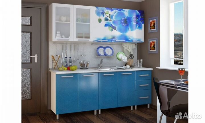 Кухня Лазурь 2 метра