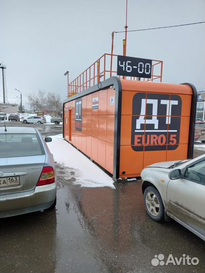 Контейнерная АЗС самообслуживания / Бензоробот