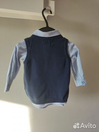 Рубашка и жилетка H&M для мальчика