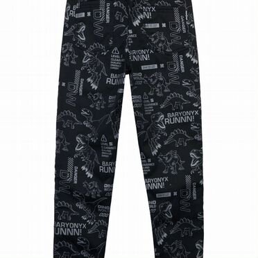 Новые брюки с флисом 146 на мальчика чёрный