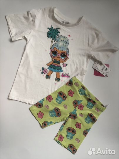 Футболка и шорты C&A 128