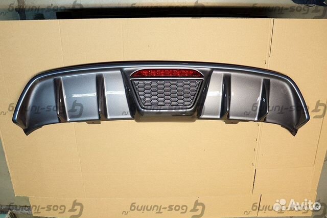 Диффузор бампера на Kia Rio 3